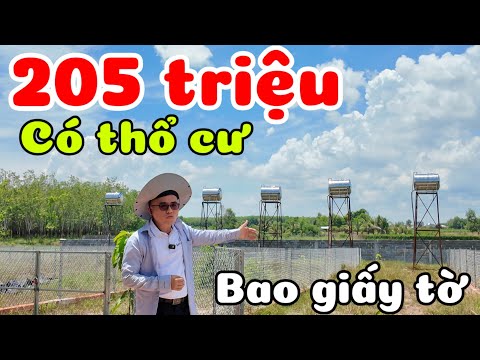 Còn 7/14 lô đất thổ cư giá 205 triệu sổ hồng riêng chính chủ ở Hảo Đước Tây Ninh cách TPHCM 100km