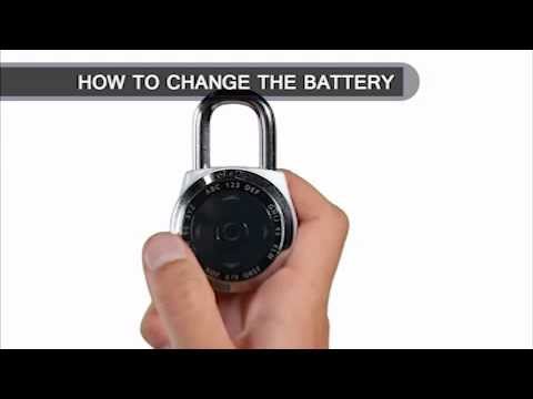 Screen capture of Master Lock 1500eXD dialSpeed&trade; - Change Battery
