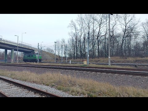 Manewry zielonej EU07-502