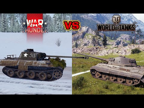 War Thunder Vs World of Tanks Comparison - Which Game Is Best For You?