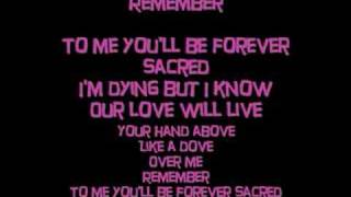 Tokio Hotel Sacred lyrics