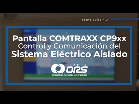 Control y comunicación del Sistema Eléctrico Aislado | Pantalla Bender COMTRAXX® CP9xx