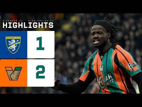 Frosinone-Venezia 1-2 | I LAGUNARI vincono allo Stirpe e volano primi | HIGHLIGHTS Serie BKT