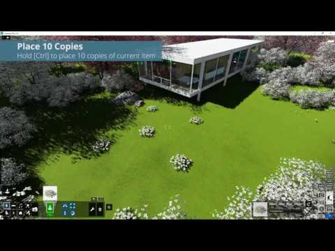 Build Mode: Objects Actions - Place 10 Copies Of Current Item