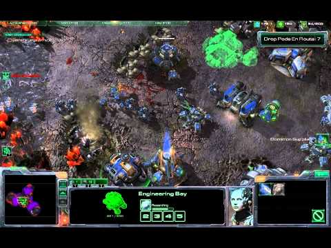 Gates of Hell Pt 1 - Dominion Roundup, Big Bang Cannon HARD StarCraft 2: Wings of Liberty