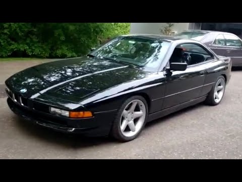 Сумасшедшая Бэха V12 на ручке 850i E31 // подгон от друга @Garage 90x