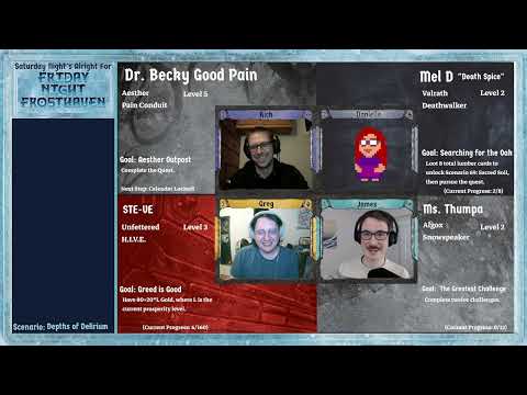 Friday Night Frosthaven, Episode 81: Depths of Delirium (Scenario 27)