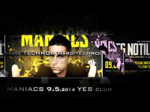 MANIACS 9.5.2014  present GREG NOTILL(fr)@YES club PRAHA