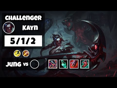Kayn 11.6 S11 Jungle Challenger Replay (5/1/2) - BR