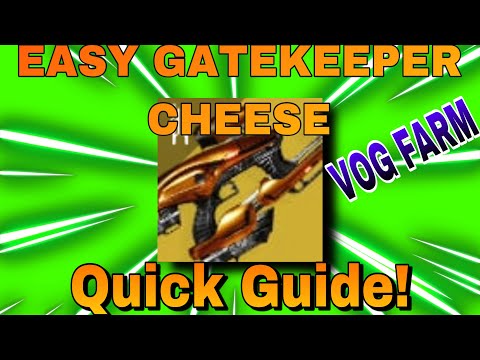 Destiny 2 - Easy Cheese to complete Gatekeeper encounter Really Fast, Quick guide