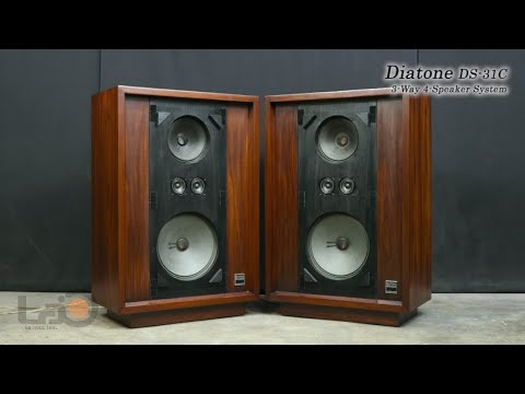 Mitsubishi Diatone : Model DS-31C - 3 Way 4 Speaker System
