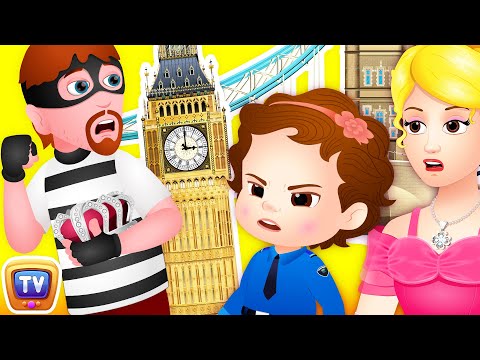 ChuChu TV Police Saving The Royal Crown - London Episode - Fun Stories for Children