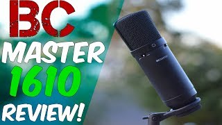 Video thumbnail for BC Master 1610 USB Condenser Microphone Review! (Best Microphone Under $50) by Android Tech