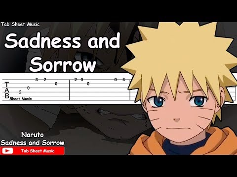 Naruto OST - Sadness and Sorrow Guitar Tutorial Video