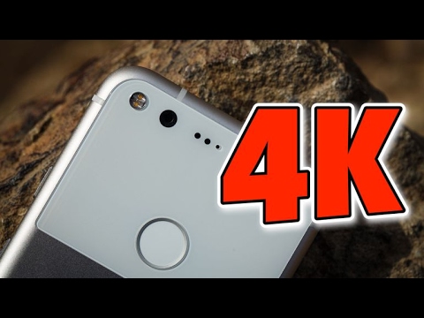 Google Pixel grabación a 4K