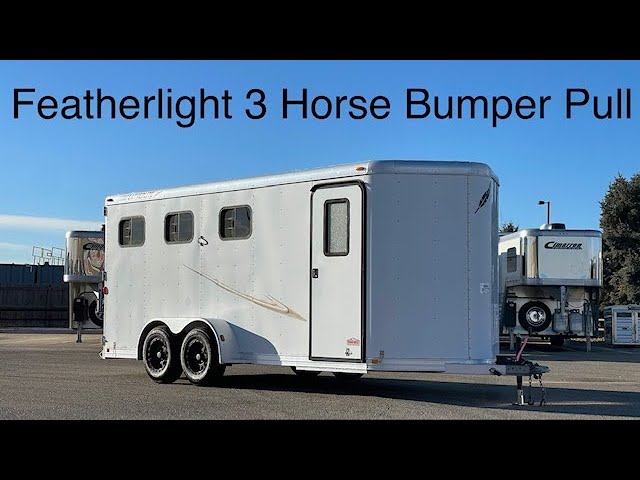 Preview image of Featherlite 3 Horse Bumper Pull youtube video