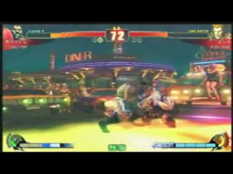 SF4 : Nakano TRF 2on2 - 09/04/2010 - Aojiru Guile(Bi) vs Yoshiwo(Gu)