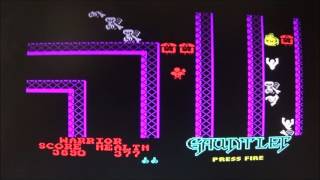 Gauntlet -  Unemulated ZX Spectrum Gameplay & Review