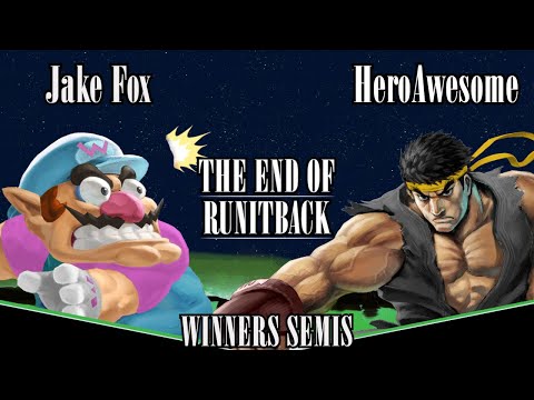 THE END OF RUNITBACK HDR Winners Semis - Jake Fox (Wario) Vs. HeroAwesome (Ryu)