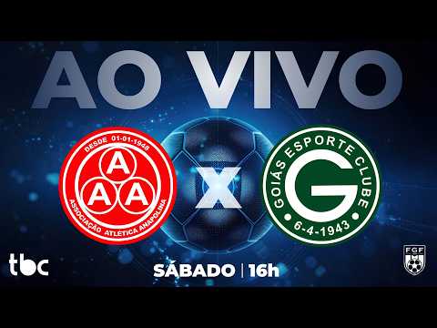 ANAPOLINA X GOIÁS | GOIANÃO 2026 AO VIVO NA TBC | 21/02/2026