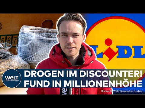 KOKAIN-FUND: Bei Lidl! Drogen in Millionenwert gefunden! Warum es immer wieder Bananenkisten sind
