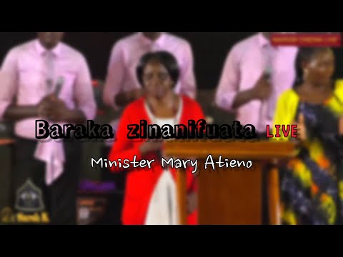 Mary Atieno - BARAKA ZINANIFUATA [ LIVE ~ Worship Moments with Dr Sarah K ]