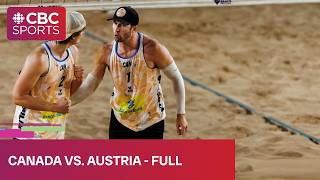 Volleyball World Beach Pro Tour Elite 16 Brasilia: CAN (Schachter/Pickett) vs. AUT | #CBCSports