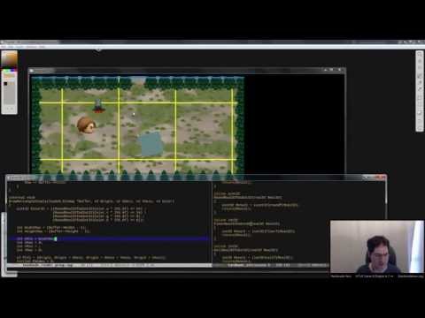 Handmade Hero Day 092 - Filling Rotated and Scaled Rectangles