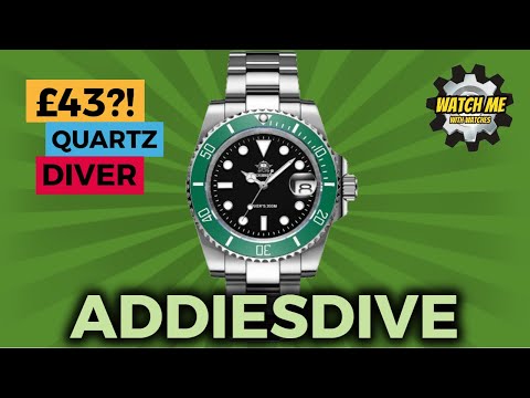ADDIESDIVE 200m Quartz Diver. Why Is This Watch A Surprise?