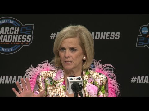LSU Kim Mulkey WIN over Utah postgame, Elite-8 bound plus Angel Reese and LaDazhia Williams