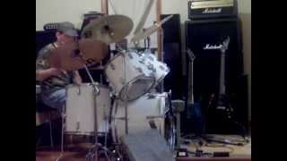 sex,sleep,eat,drink,dream-drum cover-king crimsom-off there 1995 called-thrak-