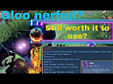 Gloo Nerf? Gloo Update | Gloo Gameplay | Mobile Legends