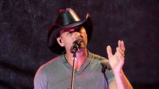 Tim McGraw - Blank Sheet of Paper (live clip from Shoreline)
