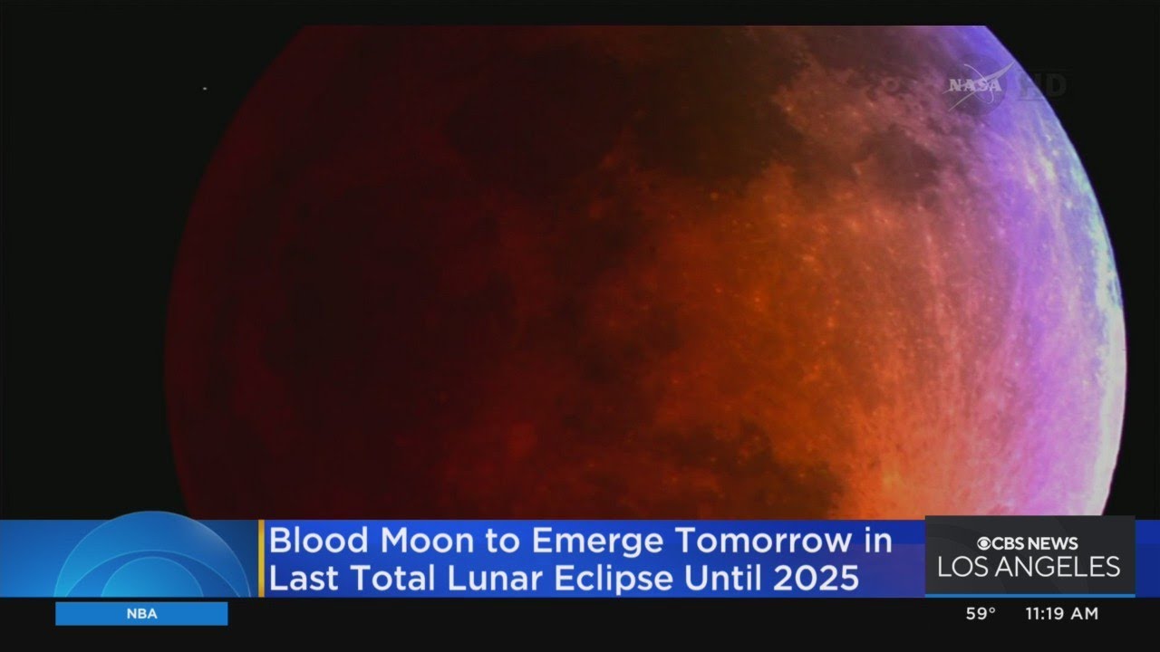 Total lunar eclipse viewable throughout North America on Tuesday