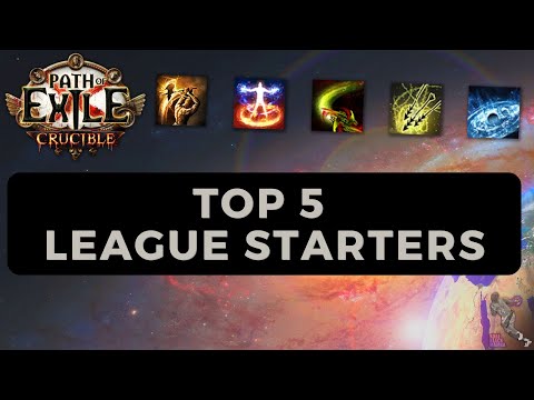 [PoE 3.21] Top 5 League Starters for Crucible - Find Your Perfect League Starter