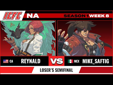 Reynald (Giovanna/Axl) vs. Mike_Saftig (Sol) - Loser's Semifinal - ICFC GGST NA Season 1 Week 8