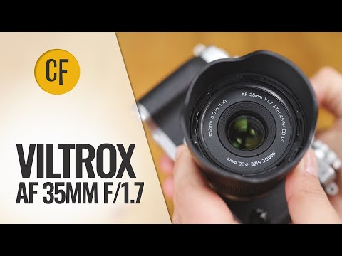 VILTROX 35mm F1.7 Camera Lens, Wide Aperture, Prime Lens (35mm X-Mount (for Fujifilm)) video review thumbnail