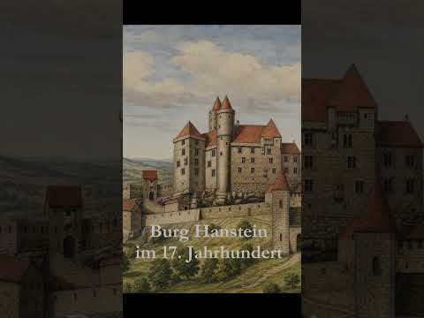 Burg Hanstein in Thüringen erbaut vor 950 Jahren #burgen #history #geschichte #castle