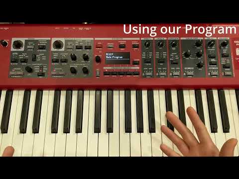 PMC Nord Piano Usage tutorial (A tutorial I made for the people in my church)