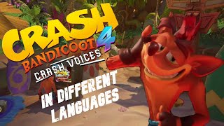 Crash Bandicoot 4:  its about time  - Crash voice 