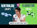 Comparison Of Fluoxetine Prozac Vs Sertraline Zoloft