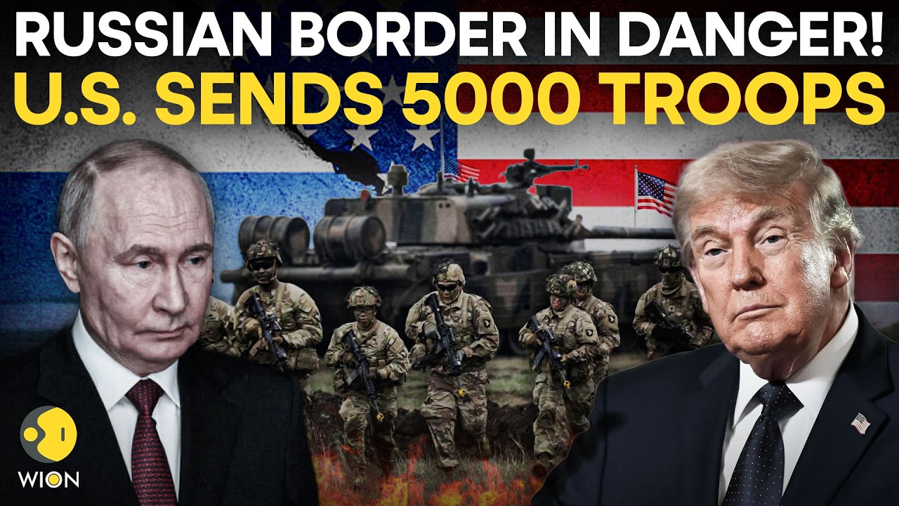 LIVE: Trump Sends 5,000 Troops To Poland As Russia Warns Of Escalation | WION Live