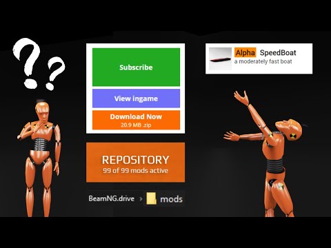 How to install mods in BeamNG.drive