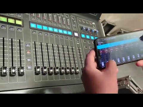MIDAS M32 connect to Android mobile