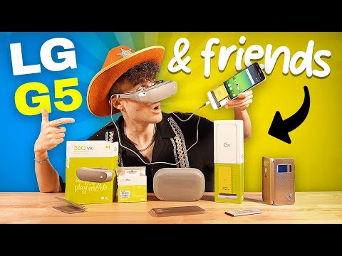 PROVO LG G5 E TUTTI I SUOI AMICHETTI MODULI! 🥰 Bentornati nel 2016!