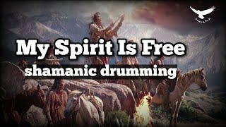 Shamanic Drumming🎧Prairie Trance 2.0 My Spirit Flies Free