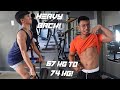 GAINING WEIGHT SO FAST! | GOING TO COMPETE? | HEAVY BACK WORKOUT