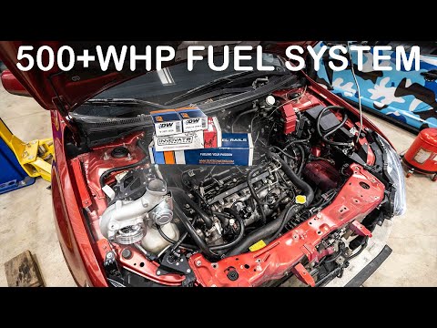 Building the 500WHP Evo Fuel System!