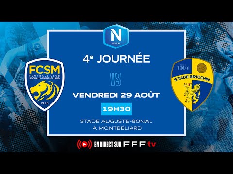 J4 I FC Sochaux-Montbéliard vs Stade Briochin en replay (2-0) I National 2025-2026