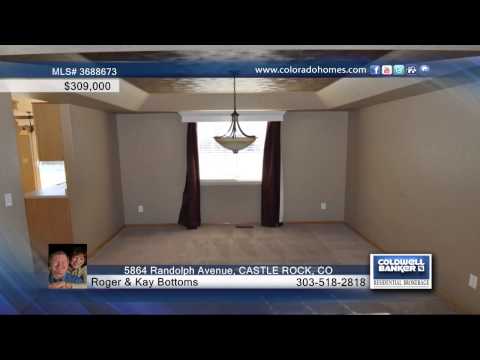 Home for sale in CASTLE ROCK, CO | $309,000